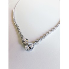 Κολιέ Σε Λευκόχρυσο 14Κ (N197)